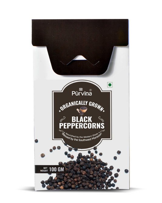 Purvina Malabar Black Peppercorns
