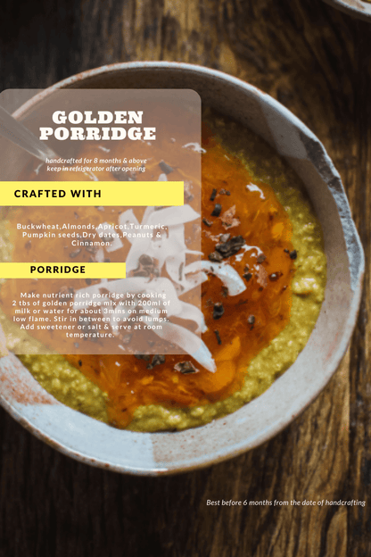 Golden Porridge - Nutreatlife