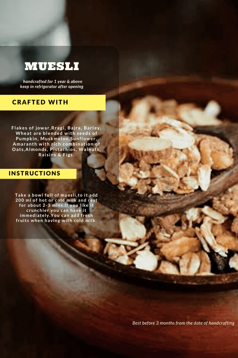 Muesli-the Indian Style - Nutreatlife
