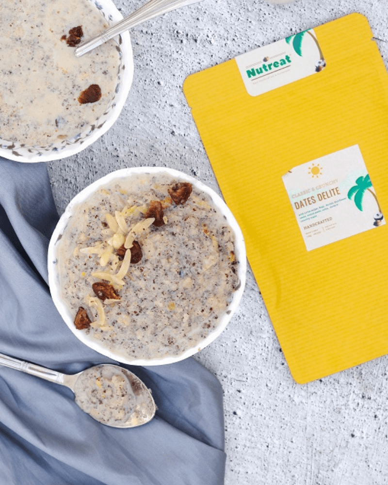 Dates Delite- Inspired by Emirati Cuisine - Nutreatlife- Instant & Crunchy Porridge